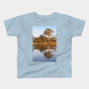 Late Afternoon Reflections on the River Murray Kids T-Shirt